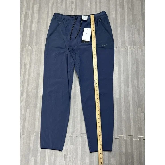 Nike Dri-FIT ADV UV Running Pants Men's Medium Black HJ4144-437 New - Picture 4 of 9